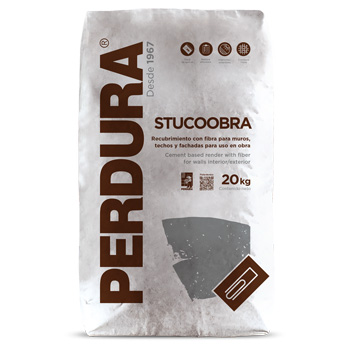 STUCCOOBRA BLANCO NATURAL 20 KILOS PERDURA